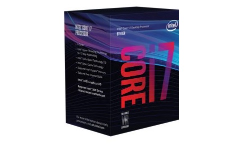 CPU Intel Core i7 8700 (Up to 4.60Ghz/ 12Mb cache)