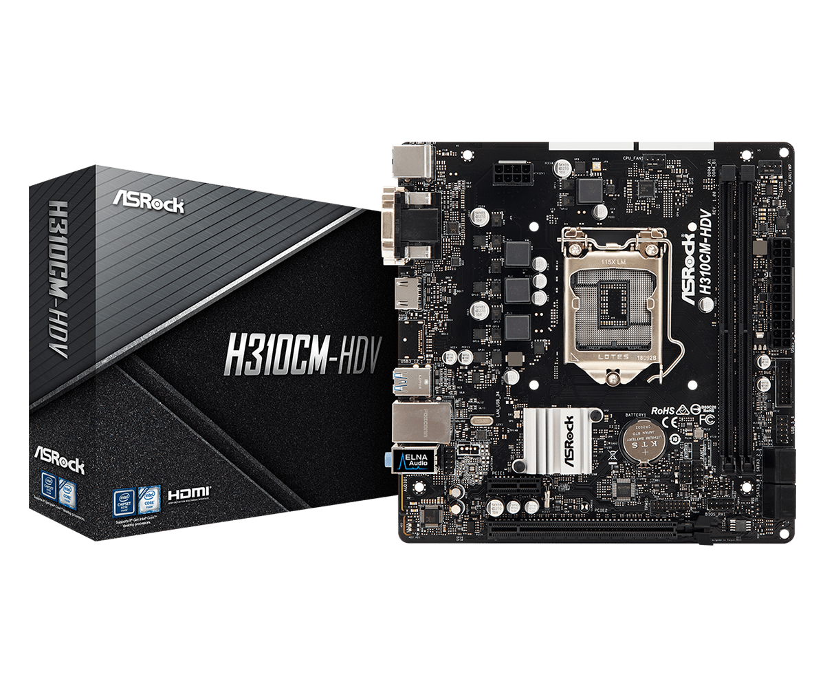 Main Asrock H310CM-HDV