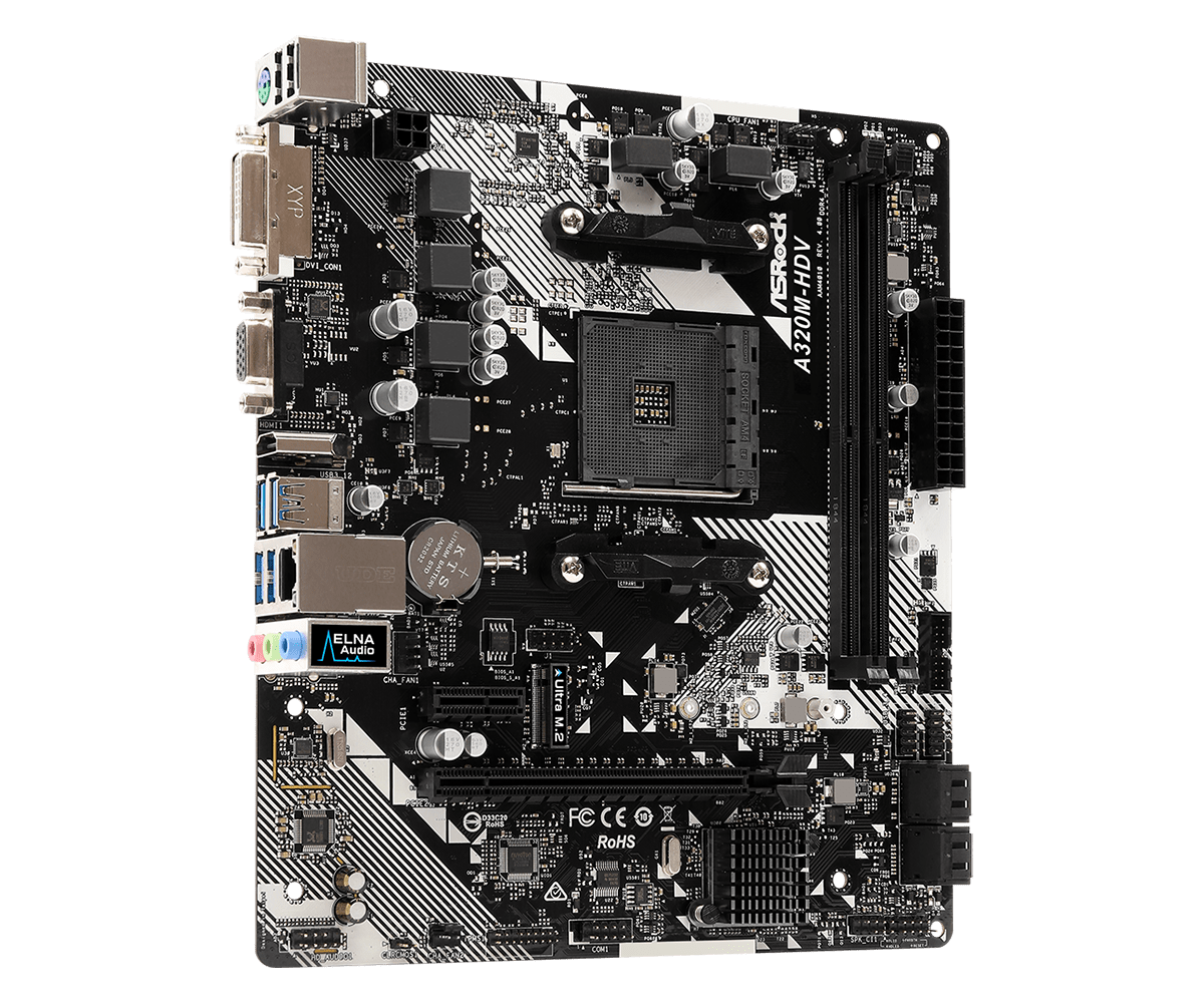 Main Asrock A320M-HDV R4.0