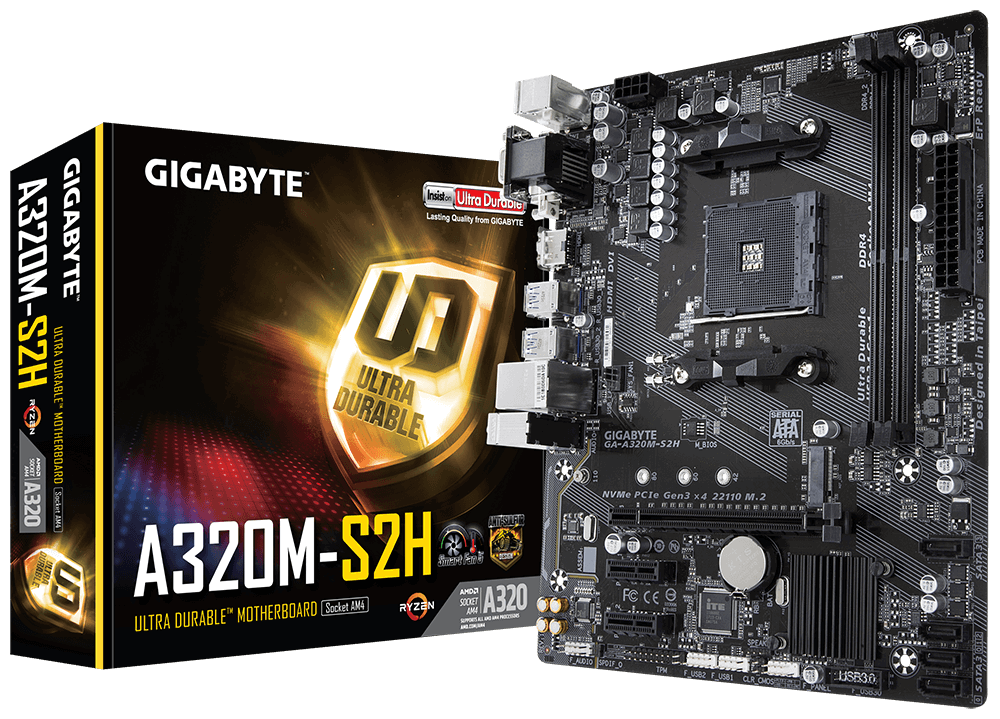 Main Gigabyte GA-A320M-S2H