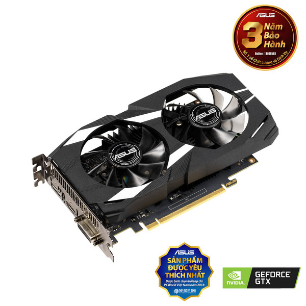 VGA Asus DUAL-GTX1650-4G