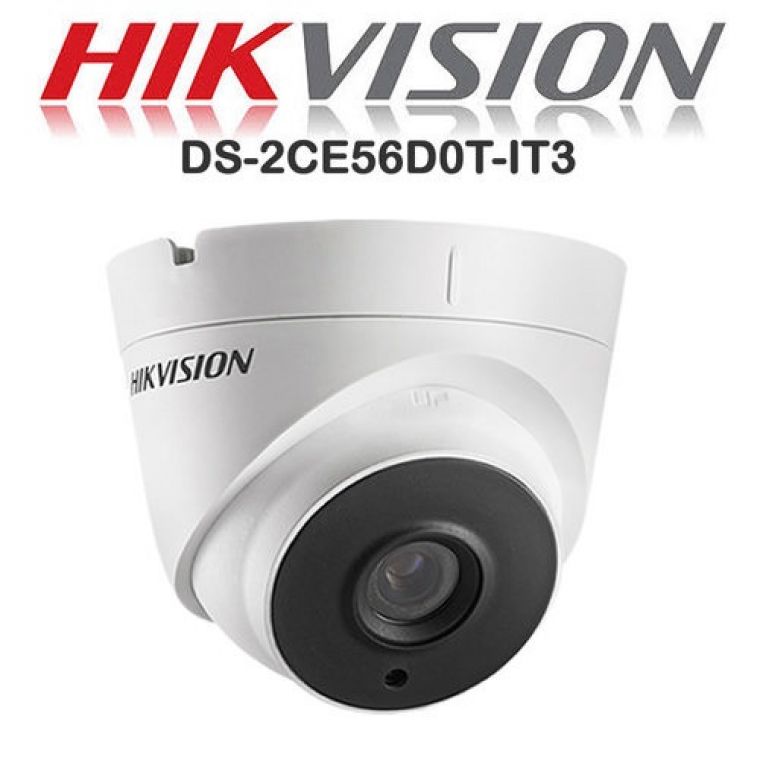 Camera HDTVI Dome 2MP Hikvision DS-2CE56D0T-IT3(C)