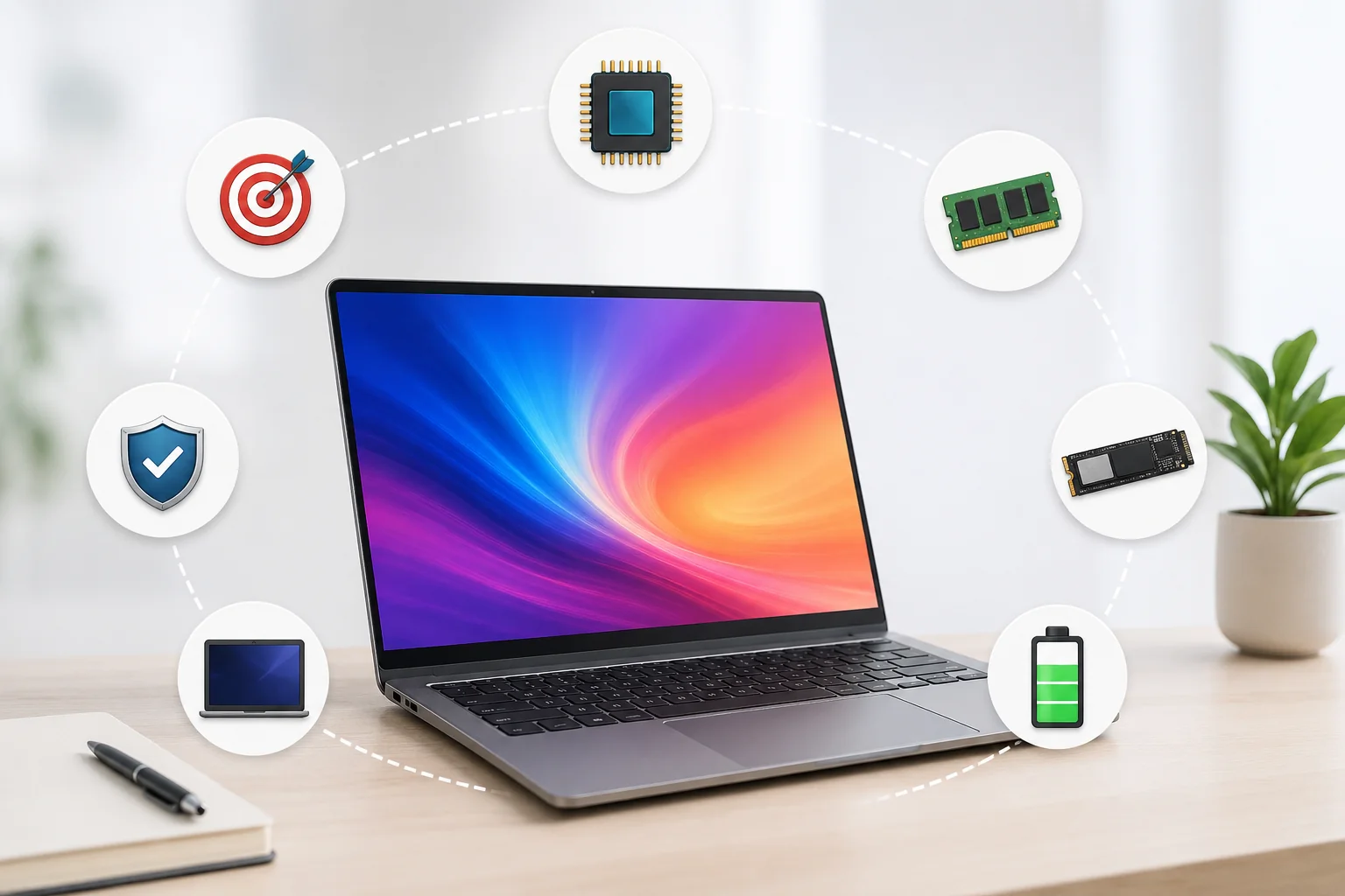 chọn laptop ph&ugrave; hợp